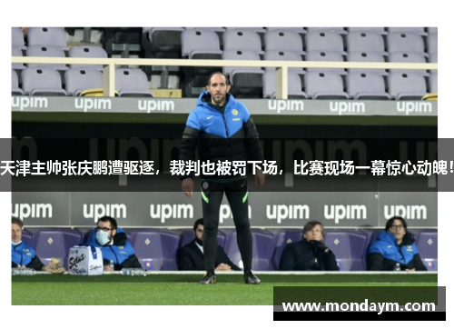 天津主帅张庆鹏遭驱逐，裁判也被罚下场，比赛现场一幕惊心动魄！